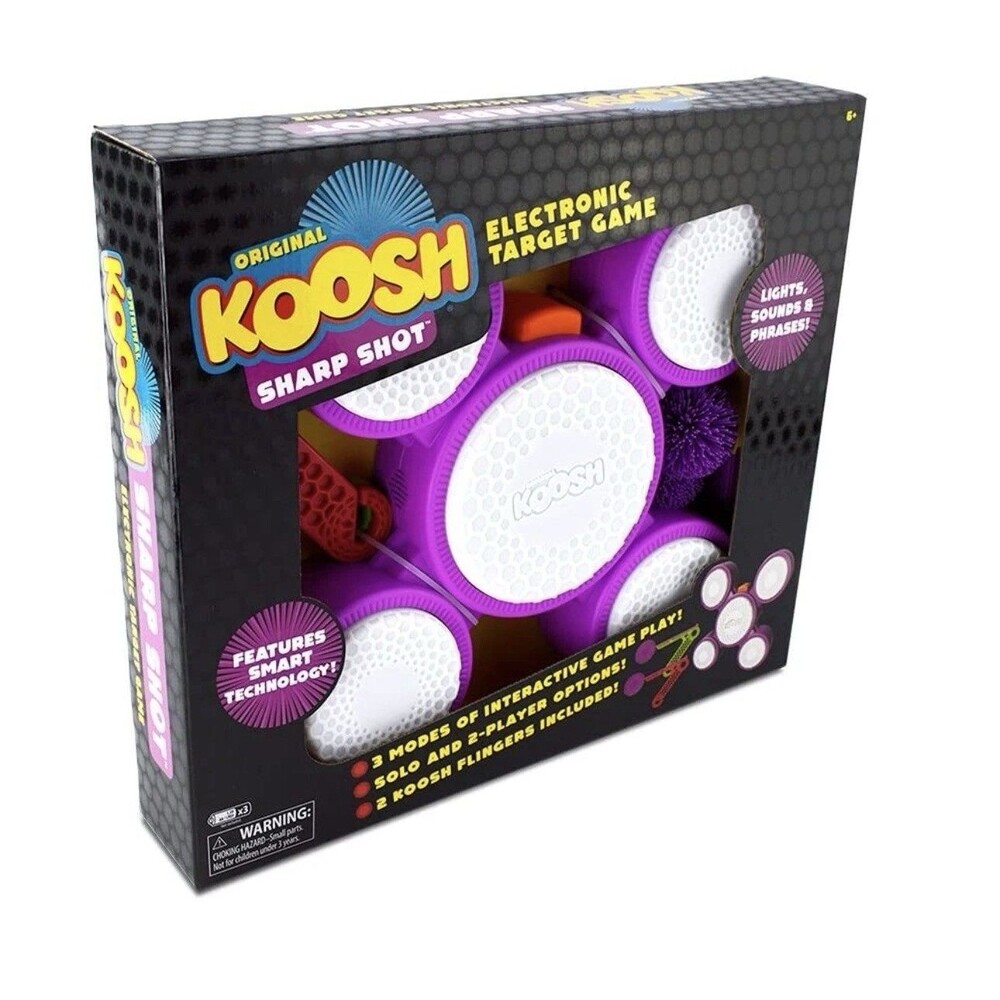 Hasbro Koosh Sharp Shot Electronic Target Game by Hasbro- Ages 6+